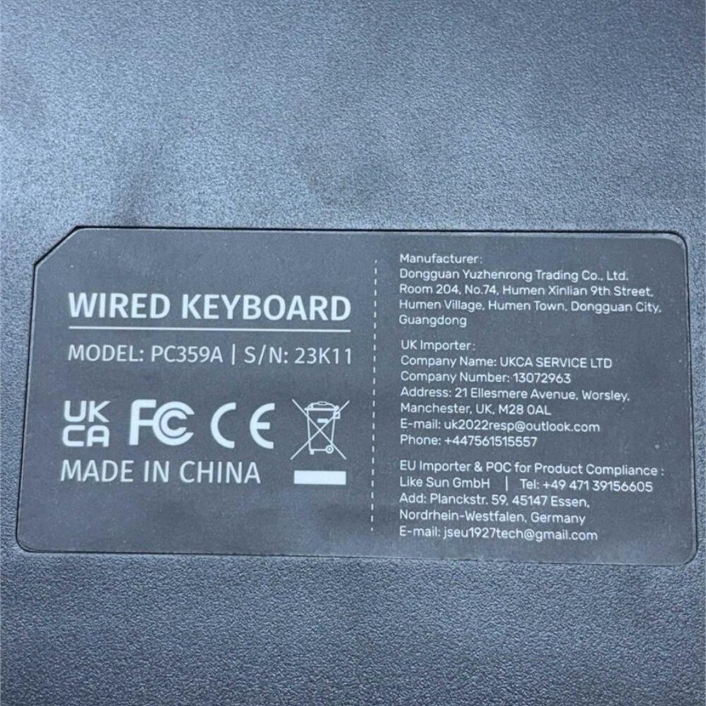 Waterproof USB Wired Keyboard - Picture 5 of 7